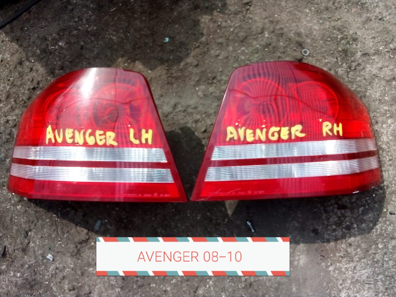 FAROS POSTERIORES DODGE AVENGER 2008 AL 2010